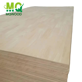 1220x2440mm 3-18mm Natural Rubber wood Veneer Fancy Plywood Sheet