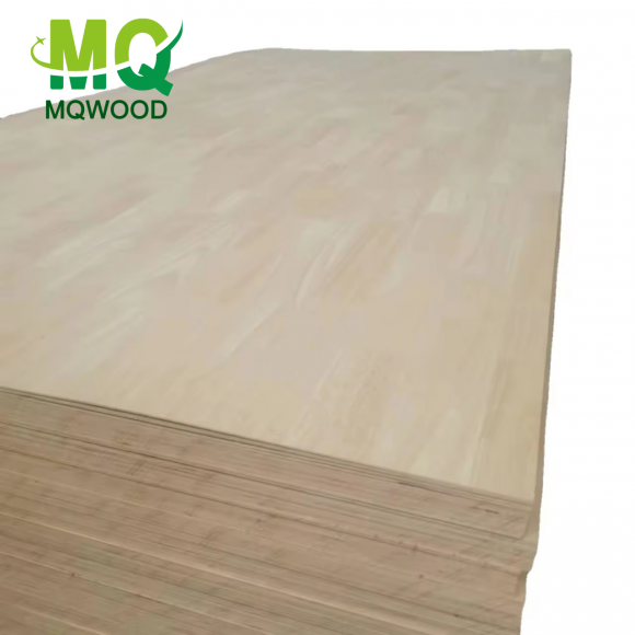 1220x2440mm 3-18mm Natural Rubber wood Veneer Fancy Plywood Sheet